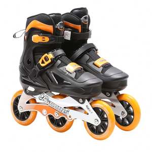 Patines en línea reales de velocidad, dorados, para mayores de 3 años - Product Image 3