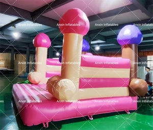 Château gonflable commercial en PVC pour soirée de filles/garçons, combo Big Dick pour soirée de filles/garçons - Product Image 6