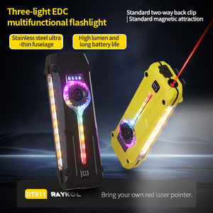 ยุนมัย อีดีซีไฟฉาย 1000Mh แบตเตอรี่ RGB ไฟ LED แม่เหล็กสำหรับใช้งานกลางแจ้ง - Product Image 4