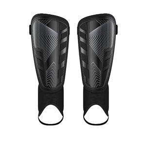 Protège-jambes de football et de rugby personnalisés de haute qualité, avec coussinets de mollet réglables, pour la protection sur le terrain - Product Image 1