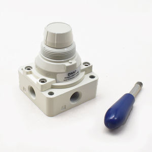 Airtac型4HV210-08 4HV310-10 4HV410-15 4/<span class=keywords><strong>2</strong></span>路1/4 ''3/8'' 1/<span class=keywords><strong>2</strong></span> ''手动旋转杠杆操作气动控制阀 - Product Image 2