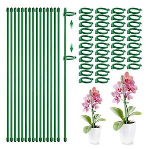 Support de fleurs <span class=keywords><strong>pour</strong></span> orchidées succulentes nouvellement amélioré, support de pot de plante, tige de modelage, support de protection des feuilles fixe - Product Image 1