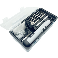 Le kit d'outils de réparation magnétique de tournevis électrique sans fil avant et arrière convient aux produits électroniques informatiques