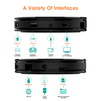 Android 11 Quad Core Mali-450 GPU Top-King HK1 MAX RK3318 4K 5G Wifi double bande 4 Go de RAM 64 Go de ROM