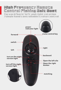 500M 16GPS自動ナビゲーションRCコイ釣り餌ボートナイトライト2KG負荷40給餌ポイントリモートコントロール<span class=keywords><strong>2</strong></span>フィッシュファインダー餌 - Product Image 3