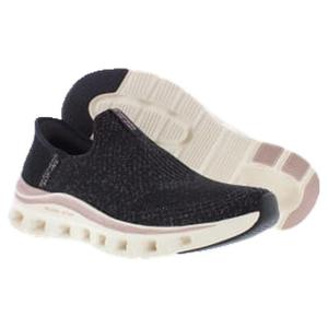 รองเท้าเดินสำหรับผู้หญิง Skechers Glide Step Pro Night Gleam Slip On สีดำโรสโกลด์ - Product Image 4