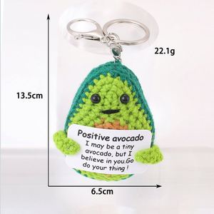 Hot-Selling Cross-Border Knitted Potted <b>Plant</b> Ornament Cartoon Doll Crochet Broccoli Potato Finished Yarn for Key Chain - Product Image 4