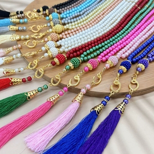 Оптовая продажа, ювелирные изделия ислама, натуральные деревянные бусины Tasbih 99, мусульманские четки, браслет геометрической формы, браслеты из бисера - Product Image 2