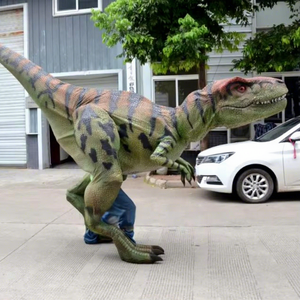 Costume De Dinosaure Animatronique T-rex Adulte Animatronique Robotique Dinosaure Costume 4 Mètres Centre Commercial Public Parc D'aventure - Product Image 1