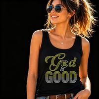 Transfert thermocollant de strass à motif chrétien pour T-shirts