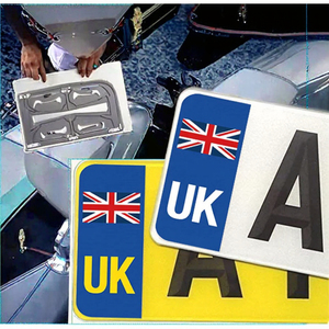 Factory Direct Customized Car Accessories <b>Stickers</b> Adhesive L & P Plate <b>Stickers</b> Car Safety Warning <b>Sticker</b> Sign - Product Image 3