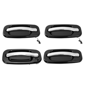 Jeu de 4 poignées de porte extérieures pour Chevy <span class=keywords><strong>Silverado</strong></span> GMC Cadillac 1999-<span class=keywords><strong>2006</strong></span> - Product Image 1