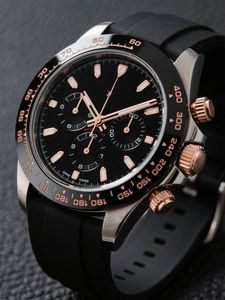 男性用腕時計オリジナルデザイナー有名ブランドオールステンレス鋼バンド防水高級手首男性用機械時計 - Product Image 2