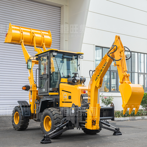 Chargeuse-pelleteuse hydraulique de 3 tonnes, chargeuse-excavatrice professionnelle 4x4 pour l'aménagement paysager et les infrastructures municipales <span class=keywords><strong>Terna</strong></span> HW10-20 - Product Image 2