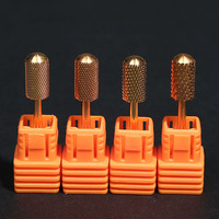 Brocas de Carburo de Tungsteno de Alta Calidad, Personalizadas con Marca Privada, para Taladro Eléctrico de Uñas, para Salón de Manicura