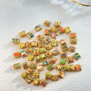 Italian Style New Modular <b>Bracelet</b> Series Golden Base Love Series Styling Personalized Assembly Chain Stainless Steel Gold - Product Image 3