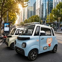 Scooter électrique à quatre roues certifié européen, nouveau modèle chinois, véhicule à énergie nouvelle entièrement fermé, à faible vitesse