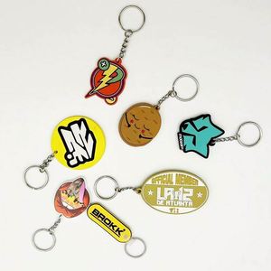 Factory Price All Type of <b>Key</b> Chains <b>Custom</b> 3D Soft PVC Strap PVC Truck Rubber Keychains for Promotion Gift Backpack Keychain - Product Image 4