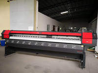 Impresora de inyección de tinta i3200 DX5 XP600, 2 pies, 70cm, 1,6 m, 1,8 m, tamaño pequeño, impresión solvente ecológica de vinilo