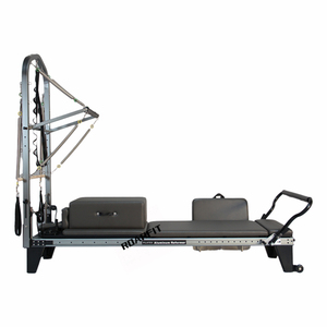 ROARFIT, soporte principal de acero y aluminio, Media Torre, reformador de Pilates, equipo de Fitness ajustable para estudio de Pilates, <span class=keywords><strong>Yoga</strong></span> y uso en el gimnasio - Product Image 2