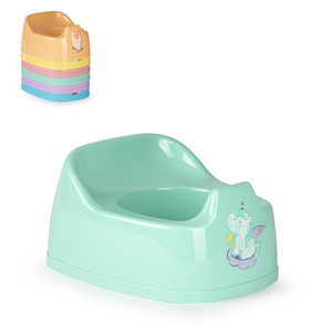 Sedia per WC per bambini in plastica, dimensioni standard, durevole, riutilizzabile, colori assortiti, per uso domestico - Product Image 1