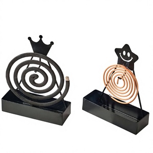 Wholesaler Coil <b>Incense</b> <b>Holder</b> With Crown And Star Design Metal Aromatherapy Diffuser For Home Decor All Season Use - Product Image 1