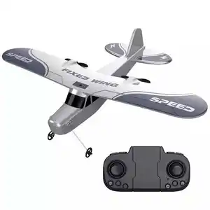 CESSNA TY9 fixed wing airplane model 100m remote 8min play helicopter 2.4g cute throwing land take off aircraft toy kids glider