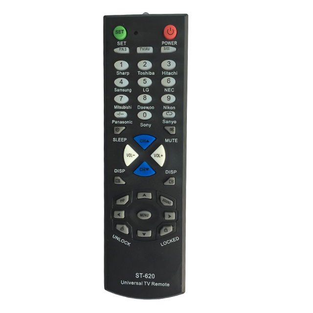 High Quality Remote Control TV STB DVD Bangladesh Market Plastic New Condition More Functions Button Replacement Included