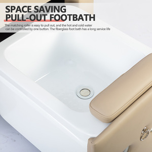 Equipo de Spa Eléctrico Ajustable y Cómodo con Bañera para Pies Integrada para Sillas de Masaje de Pies en Salones de Uñas - Product Image 4