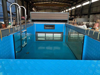 Réservoir de piscine jetable populaire, livraison pré-emballée