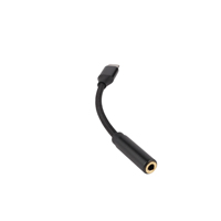 Nylon geflochtener koaxialer 3,5mm bis Typ C AUX vergoldeter Audio adapter mit Glasfaser für Mikrofon