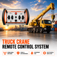 Système de télécommande sans fil rapide pour grue de camion hydraulique proportionnelle, idéal pour la réparation automobile