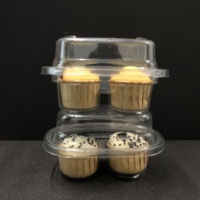 Boîte d'emballage en plastique jetable, personnalisable, écologique et inviolable pour gâteaux, bonbons, sushis, nouilles, jus et gelées