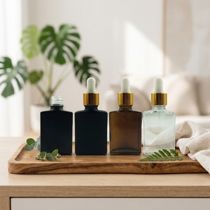 Dispenser Liquido con Finitura Opaca, Tappo Filettato Verticale, Flacone Satinato <span class=keywords><strong>per</strong></span> Siero, Confezione Professionale <span class=keywords><strong>per</strong></span> Skincare, Ordine all'Ingrosso - Product Image 5