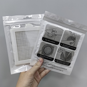 Filtro <span class=keywords><strong>de</strong></span> Drenaje <span class=keywords><strong>de</strong></span> Pelo para Ducha, Cortable, Autoadhesivo, <span class=keywords><strong>de</strong></span> 10/5 m, Adhesivos para Desagüe <span class=keywords><strong>de</strong></span> Piso, Filtro <span class=keywords><strong>de</strong></span> Malla Desechable para Fregadero <span class=keywords><strong>de</strong></span> <span class=keywords><strong>Baño</strong></span> - Product Image 5