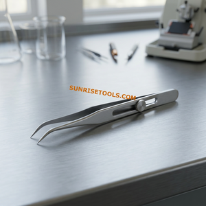 Pince à croix conique en fer pour la fabrication de bijoux, outil de préhension pour baguettes coupées - Product Image 5