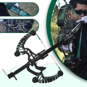 Lance-Pierre Sportif d'Extérieur <span class=keywords><strong>Adulte</strong></span> Nouveau Type à Double Usage, <span class=keywords><strong>Arc</strong></span> à Poulies Mécanique en Acier Composite à Haute Précision - Product Image 5