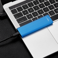 Mini Disque SSD Portable (Solid State Drive) 8TB 1TB 2TB 4TB Disque Dur Externe Wavy pour Extension de Stockage