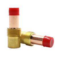 Pièces de rechange de soudage Tig en cuivre accessoires de corps de pince de lentille de gaz pour modèle de torche QQ150 36kd