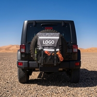 Sac de rangement pour roue de secours avec logo personnalisé, étiquette privée et zone d'impression réfléchissante pour la promotion de marque en extérieur, pour la vente en gros d'équipements