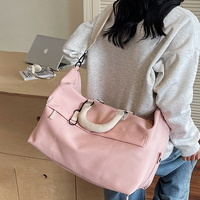 Nouveau sac de sport portable tendance grande capacité séparation sèche et humide bagages de voyage compartiment à chaussures imperméable et durable en nylon unisexe