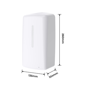 เครื่องจ่ายสบู่โฟมอัตโนมัติ Fanda แบบติดผนัง ผลิตจากพลาสติก สำหรับโรงแรมหรู รีสอร์ท ห้องน้ำ โรงพยาบาล ทนทานและปลอดภัย - Product Image 6