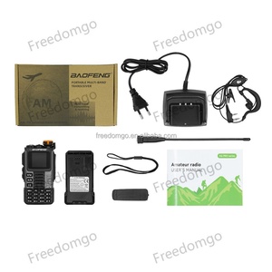 Nuevo Radio Profesional Bao Feng BF-K67PRO 640 Canales VHF/UHF 5W IPX-1 con Linterna Tipo-C, Walkie-Talkie de 2 Vías y 6 Bandas, Banda Aérea - Product Image 1