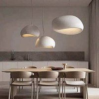 Lampe suspendue style Wabi Sabi, lustre pour salon, restaurant, lampe de plafond moderne, luminaire suspendu design pour bar