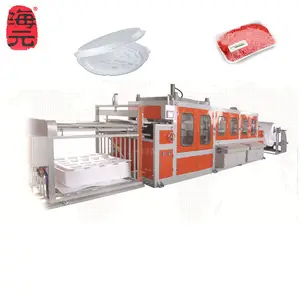 PS EPS disposable foam food box dish container equipment thermoforming machine vacuum forming plastic