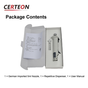 Dispenser Manual <span class=keywords><strong>Multi</strong></span> Volume Lima Kecepatan yang Dapat Disesuaikan untuk Laboratorium Pipet Pengulang - Product Image 5