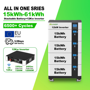Paquete de Baterías de Litio para Europa, 12Kw, 15Kw, 16Kw, 30Kw, 60Kw, Sistema de Energía Solar, Almacenamiento de Energía Híbrido de 48V, LFP51300, Batería de Litio de 15kw - Product Image 1