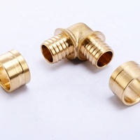 Raccord de manchon de raccord coulissant PEX couleur laiton fournisseur OEM pour tuyau PEX