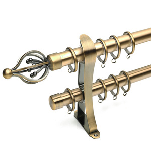 JINTENG Vente Chaude Tringles à Rideaux en Fer Design Nordique Styles Multiples Durables Résistantes à la Déformation Vente en Gros Directe Usine - Product Image 3