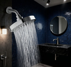 Pomme de douche à haute pression en acier inoxydable, installation facile sans outil, réglable, remplacement pour salle de bain - Product Image 5